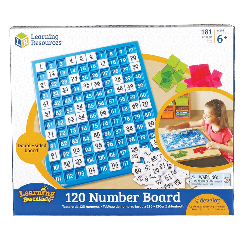 Learning Resources Learning Essentials 120 Number Board (LER1332)