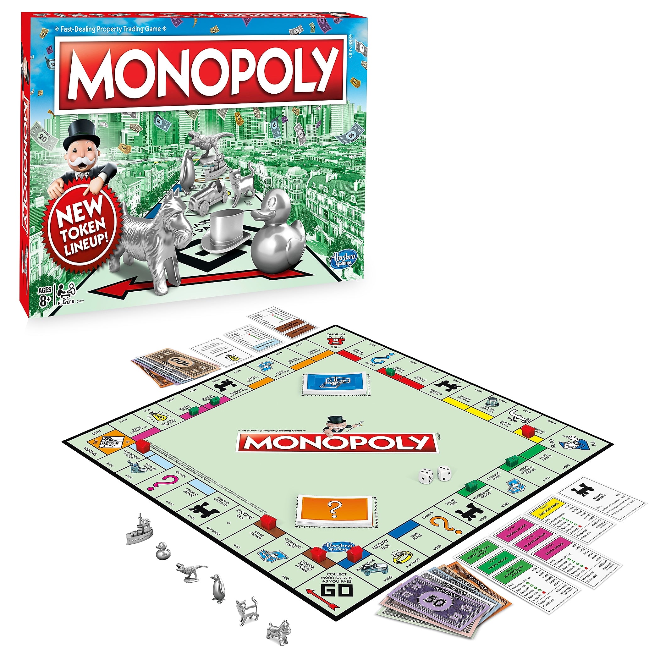 Hasbro Monopoly New Edition Classic Board Game (HG-C1009)