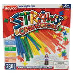 Straws & Connectors® Multicolor, 10.25" x 10", 230 pieces
