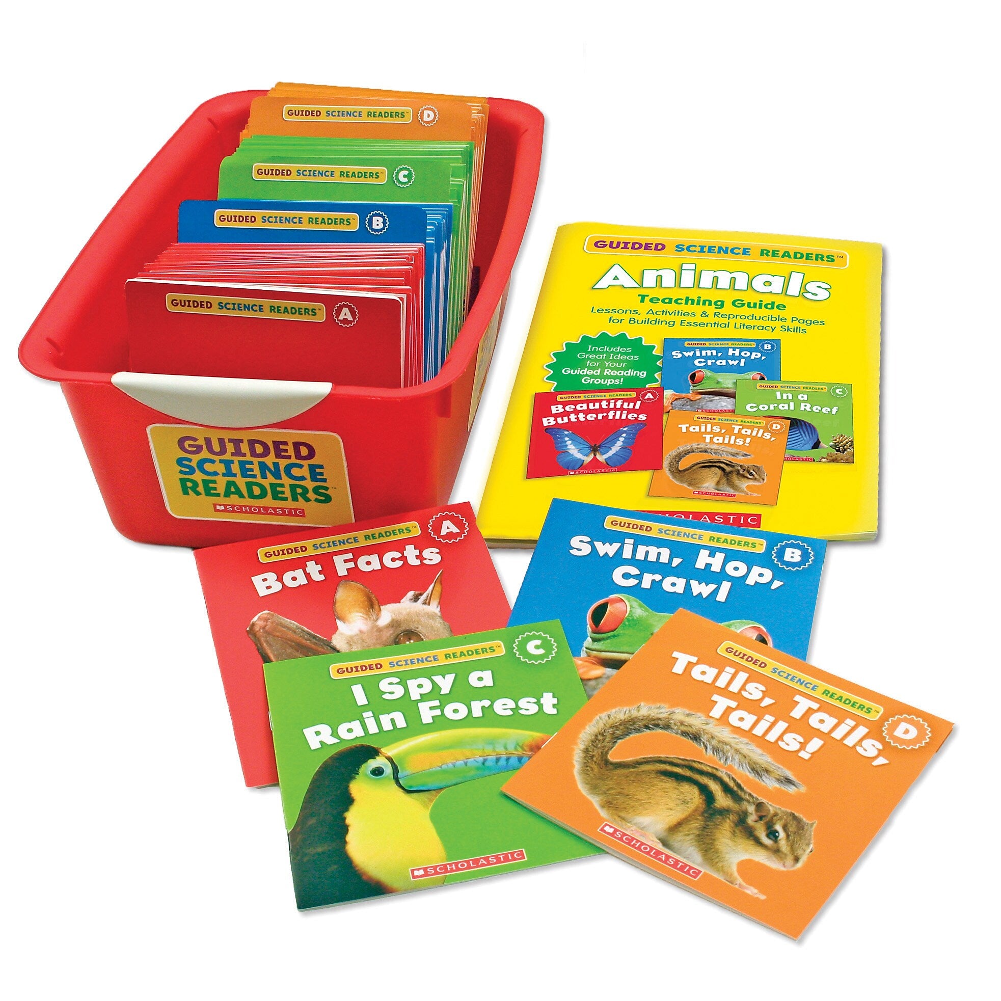Guided Science Readers Super Set: Animals by Liza Charlesworth, Paperback (9780545442725)