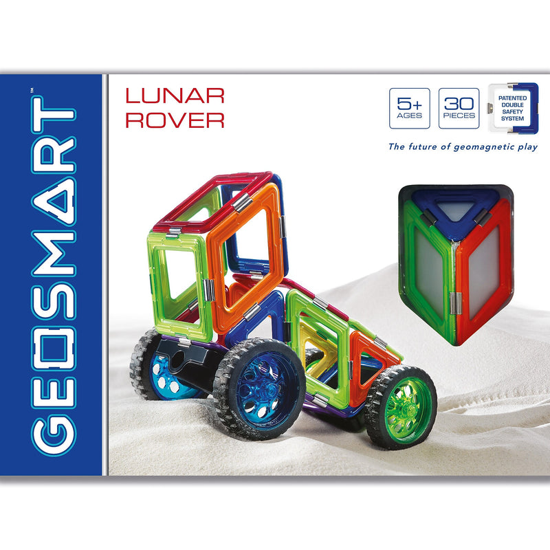 Smart Toys and Games Geosmart Magnetic Construction, Lunar Rover, 30 Pieces/Set (SG-GO0211US)
