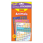 Trend Animals superShapes Stickers Variety Pack, 2500 CT (T-46904)