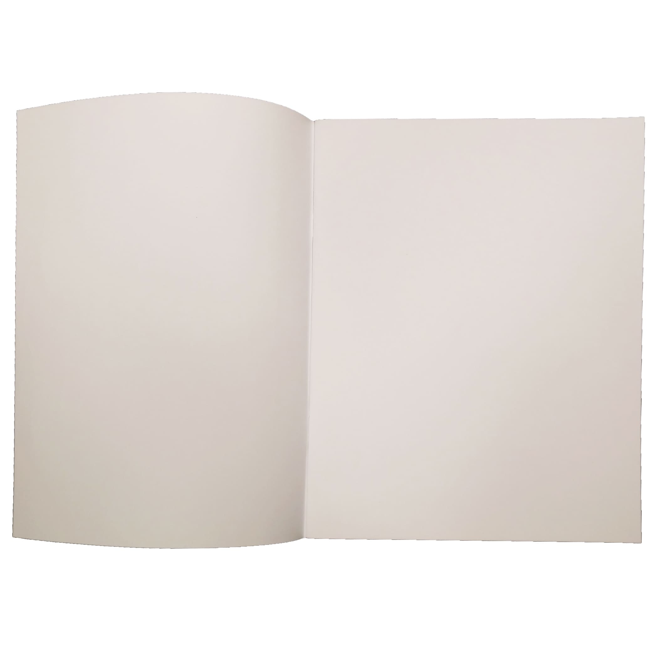 Flipside Journal, 7" x 8.5", White, Blank, 28 Pages, 24/Set (FLPBK524)