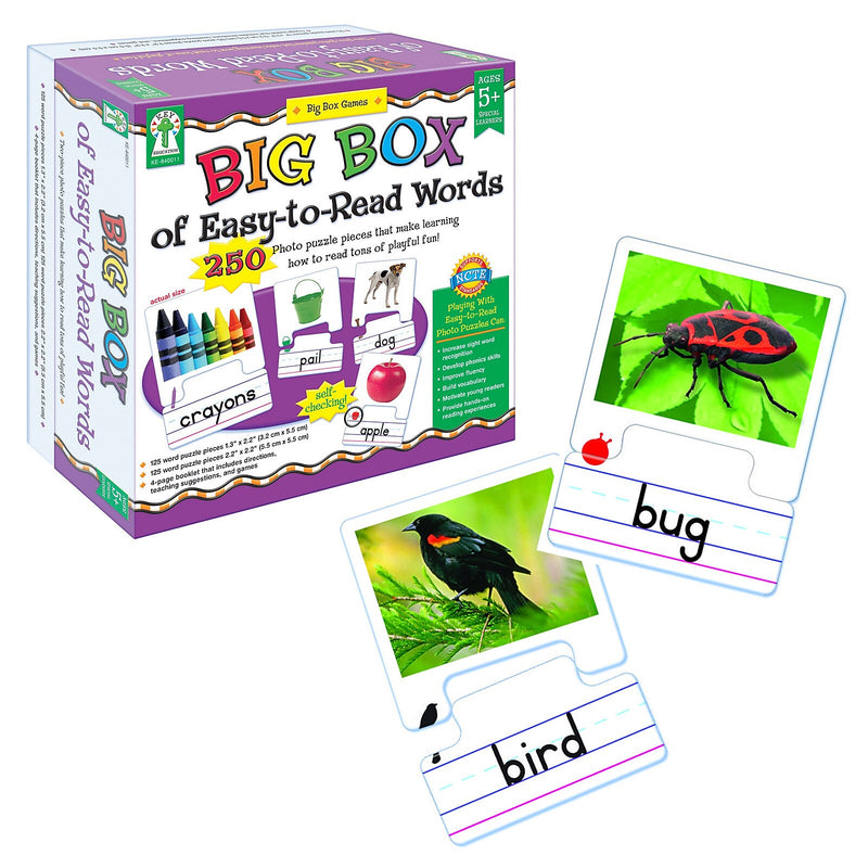 Carson-Dellosa Big Box of Easy-to-Read Words