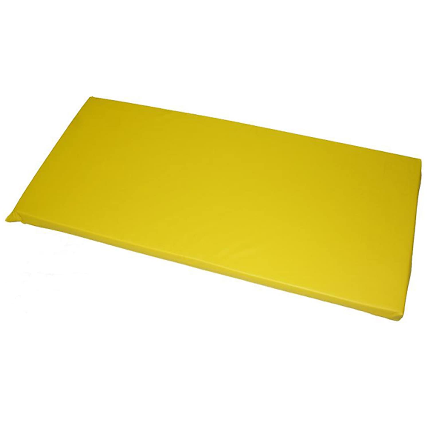 Peerless Plastics KinderMat Rainbow Designer Mat, 48" x 22", Lemon (PZ-LEM231)