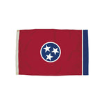 Flagzone Tennessee Flag with Heading and Grommets, 3' x 5', Each