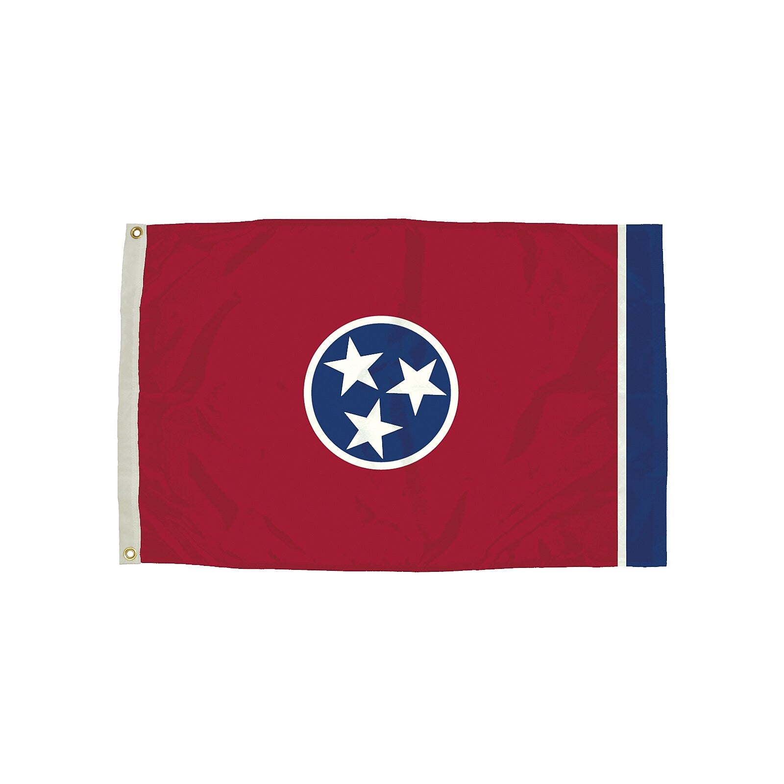 Flagzone Tennessee Flag with Heading and Grommets, 3' x 5', Each