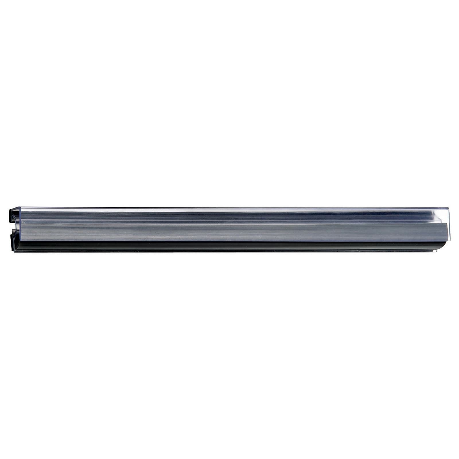 Ghent Hold-Up Display Rails, 18", Silver, 6/Carton (GH-H186)