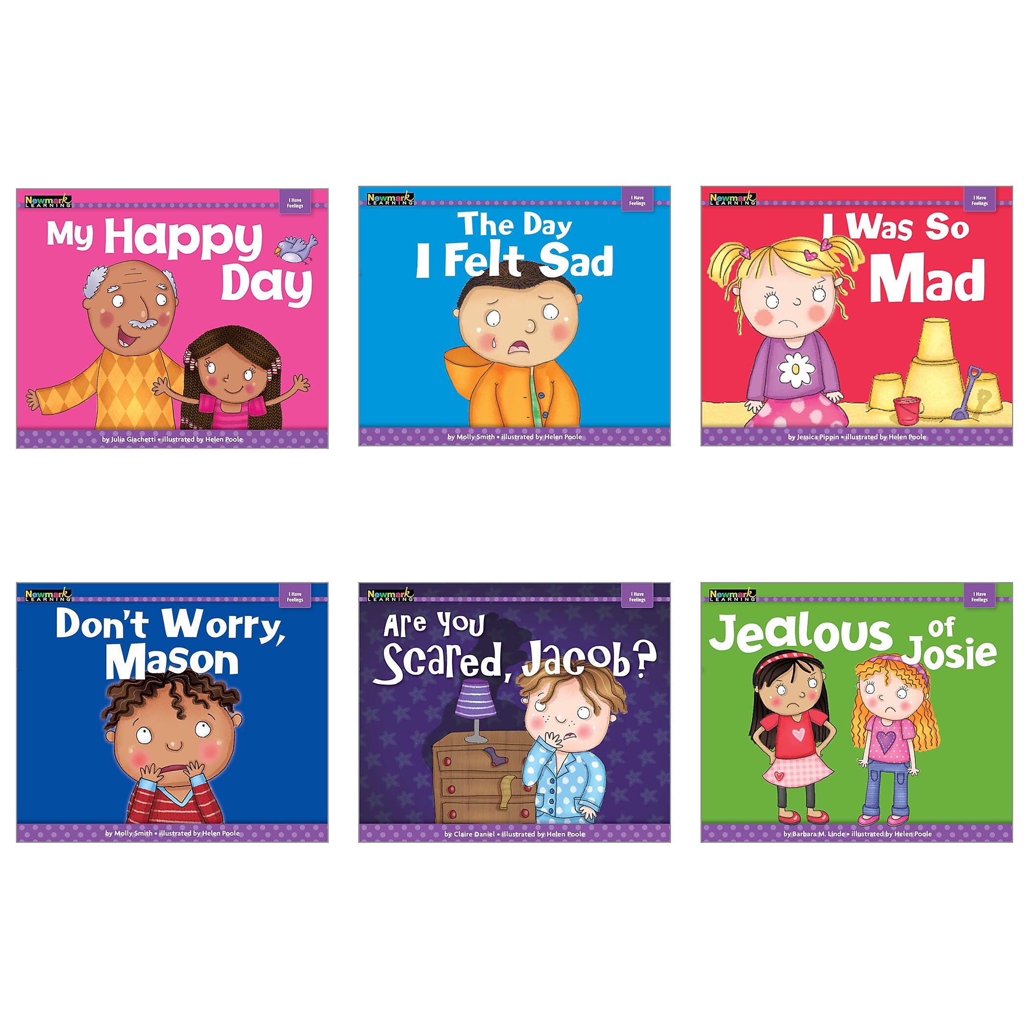 Newmark Learning MySELF Reader, I Have Feelings, Small Book, 6/Set (NL-2269)
