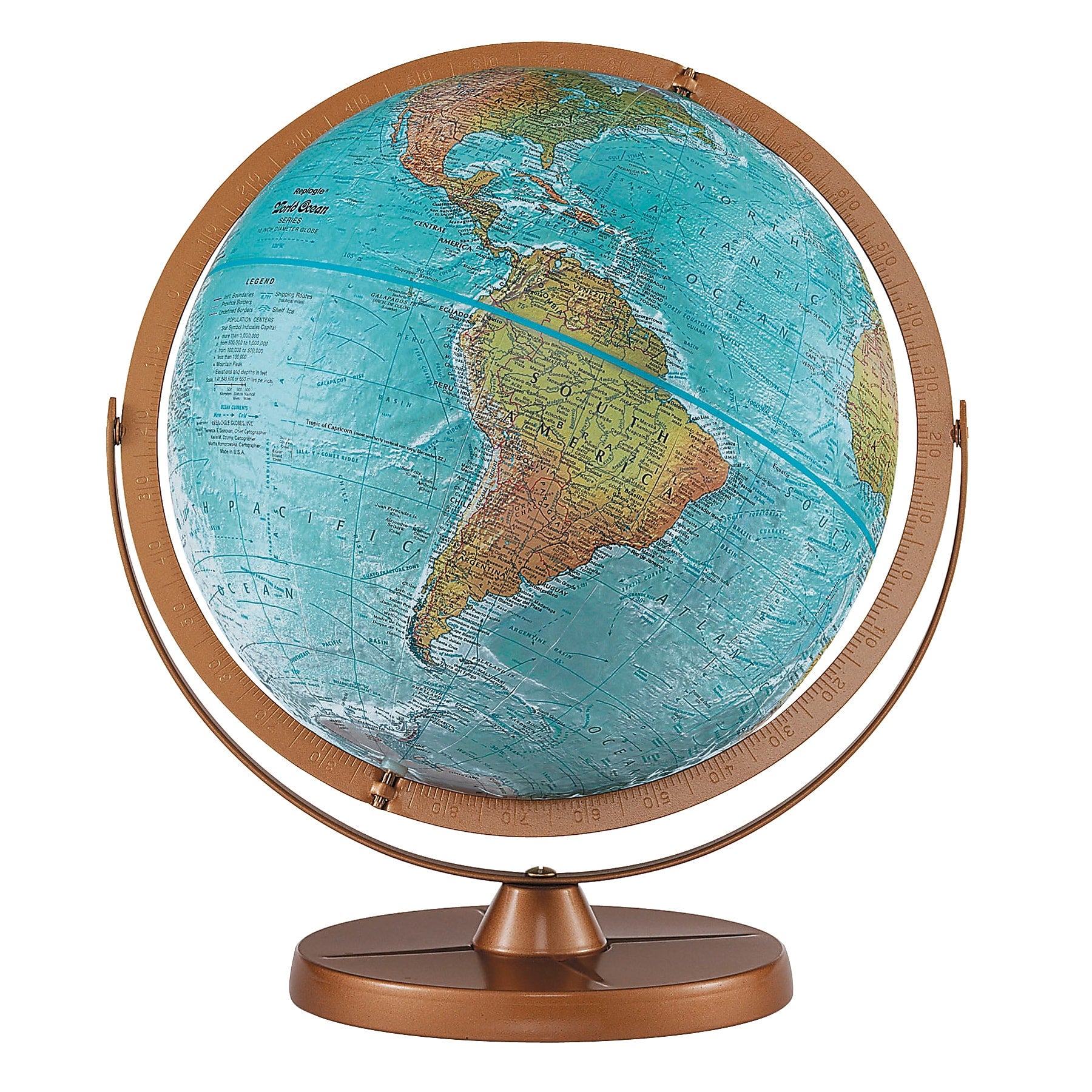 Replogle Globes Atlantis Globe, 12" (RE-33801)