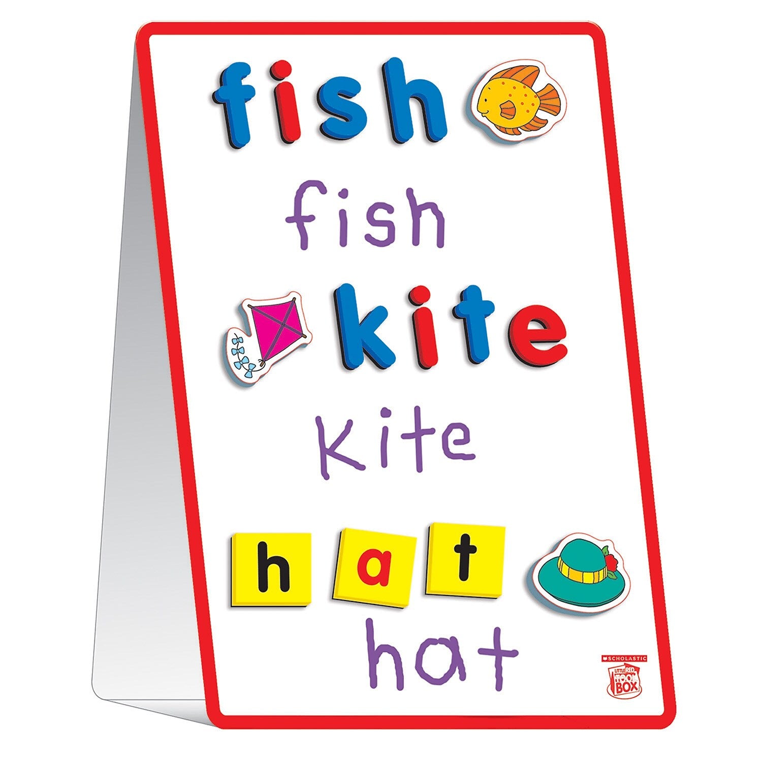 Scholastic Literacy Resources, Magnetic Table Top Learning Easel