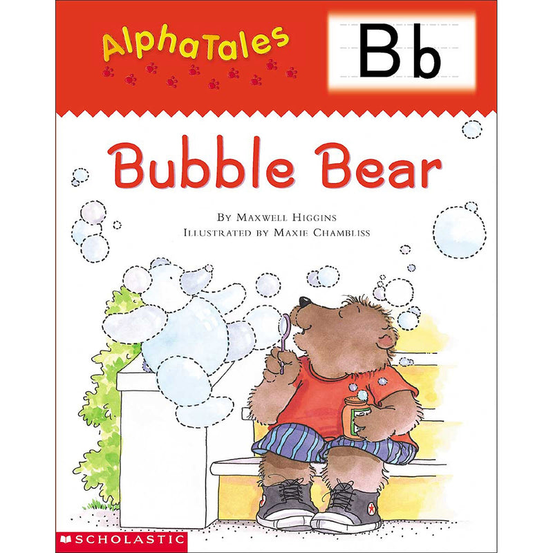 Scholastic Teaching Resources Alpha Tales Learning Library Activity Set, Ages 4-7 (SC-0545067642)