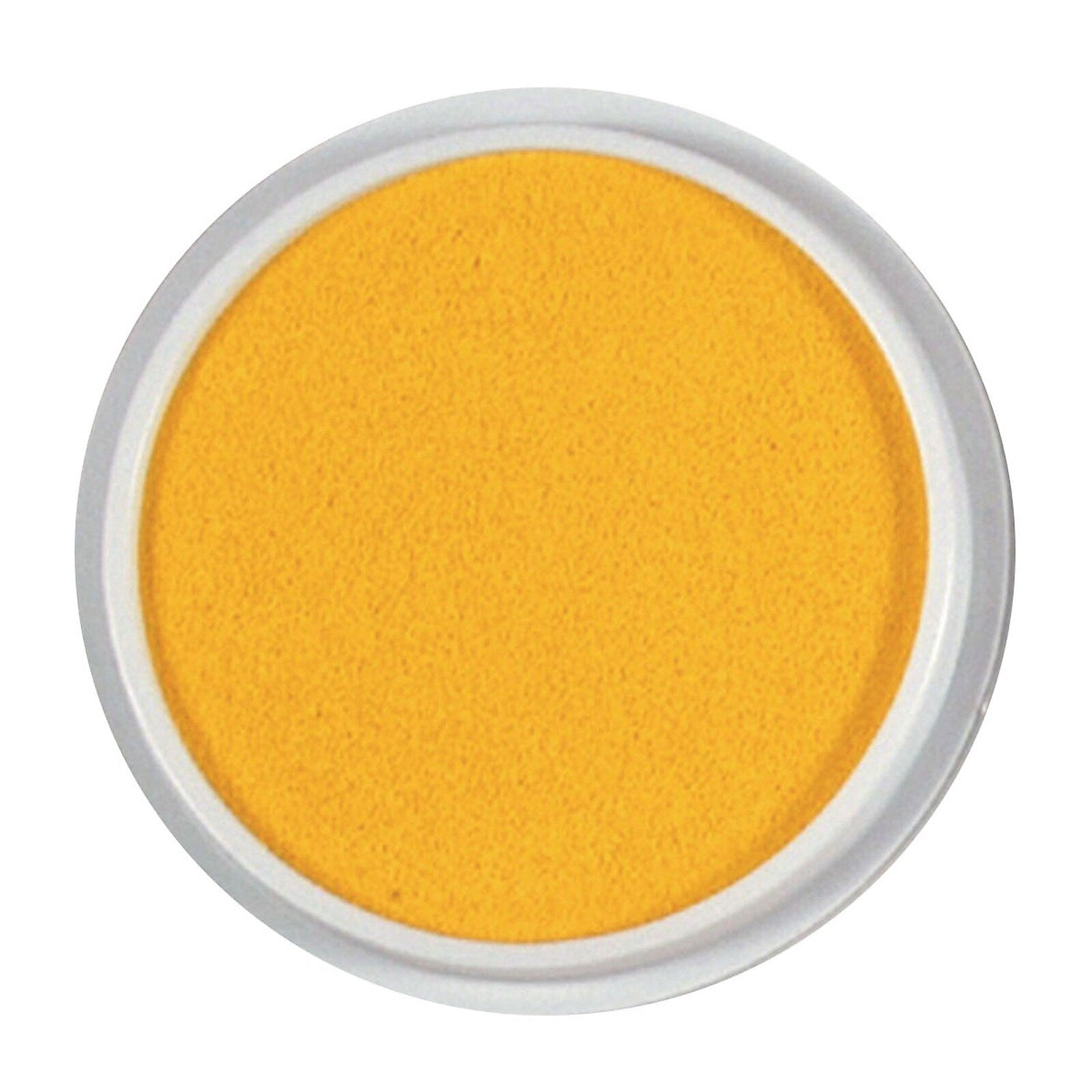 Ready2Learn Jumbo Circular Washable Stamp Pad, 6 Inch, Yellow (CE-6601)