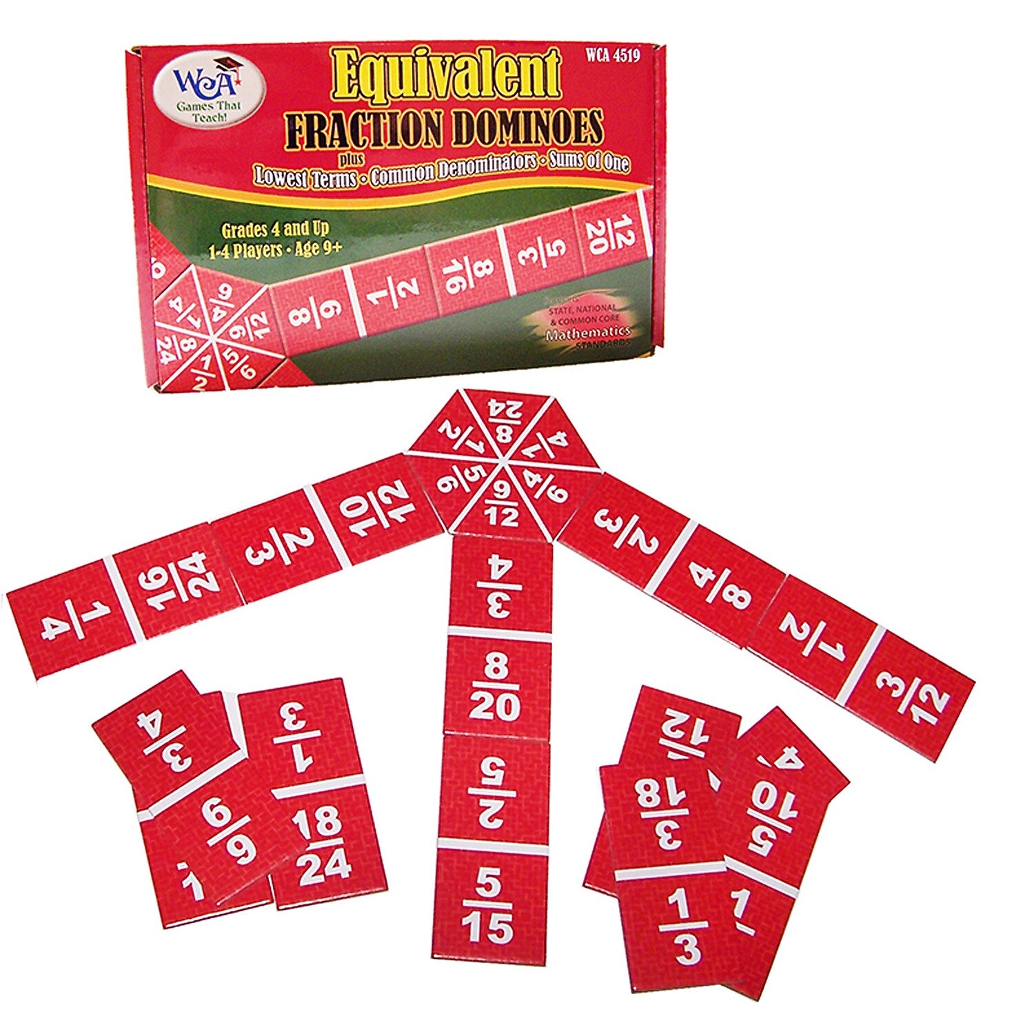 WCA Equivalent Fraction Dominoes (CRE4519)