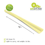 Smart Fab Disposable Art & Decoration Fabric, Cream, 48" x 40' Roll (SMF1U384804031)