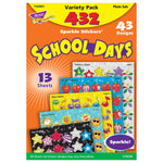 Trend Enterprises® Sparkle Stickers, School Days