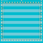 Teacher Created Resources 7 Pocket Pocket Chart, Light Blue Marquee (TCR20780)