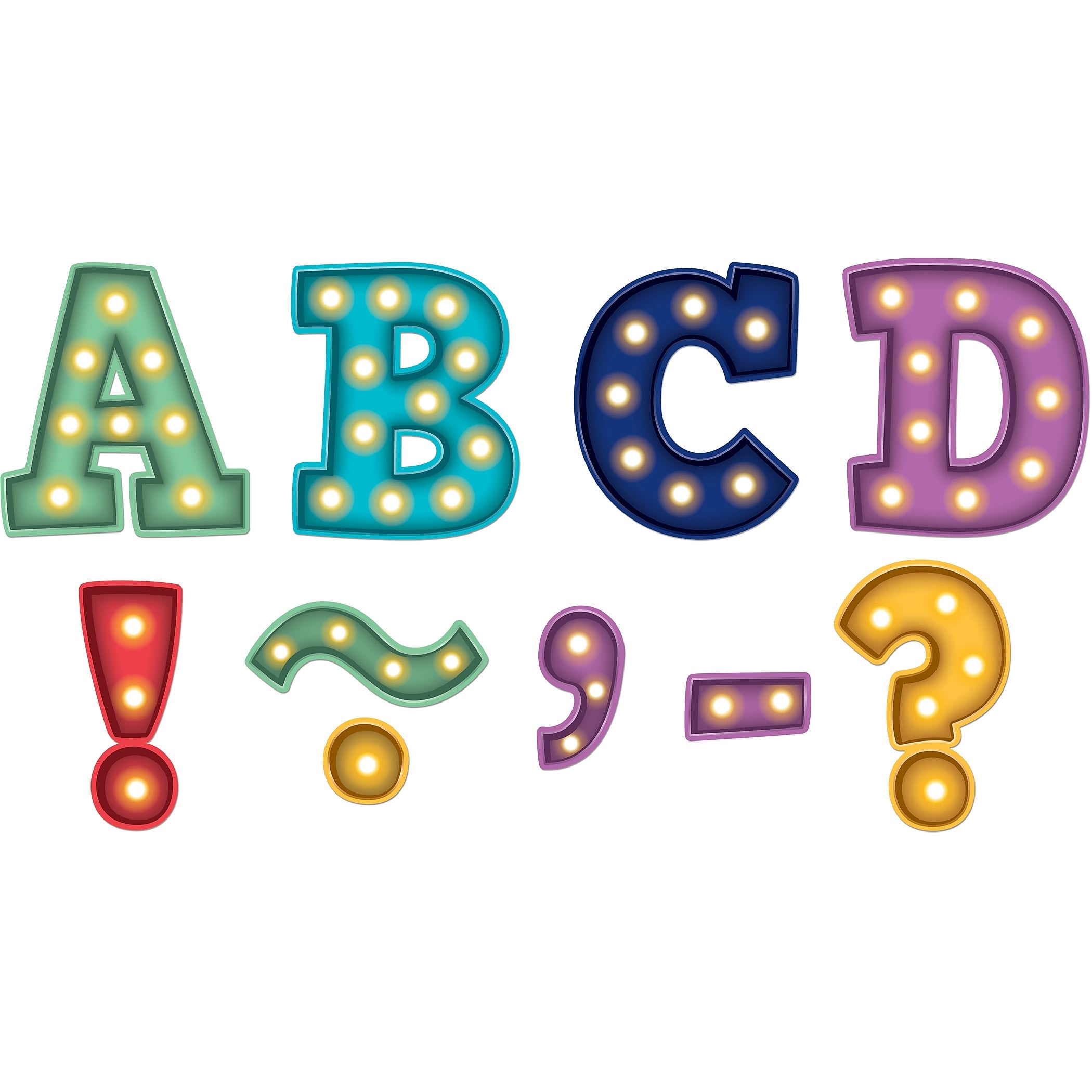 Teacher Created Resources 3" Magnetic Letters, Marquee Bold Block (TCR77285)