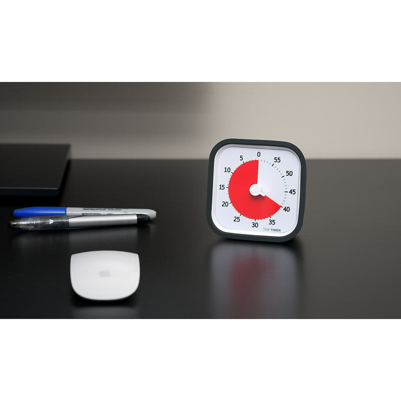 Time Timer MOD 60-Minute Visual Timer, Charcoal Gray (TTMM9)