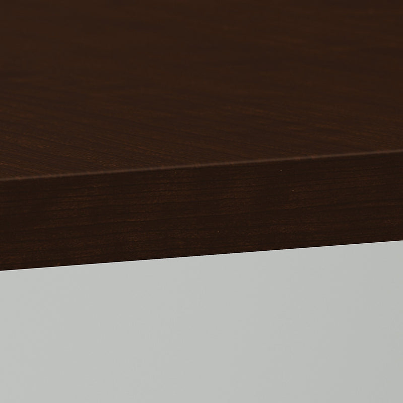 Bush Business Furniture 42W Round Conference Table with Wood Base, Mocha Cherry (99TB42RMR)