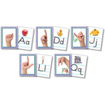 American Sign Language Alphabet Cards