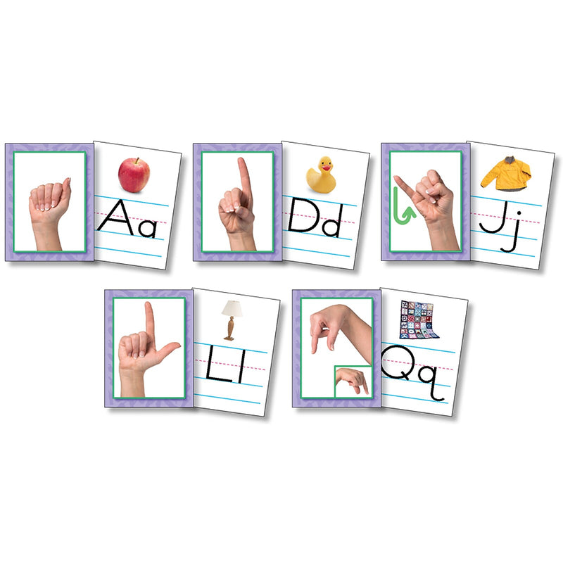 American Sign Language Alphabet Cards