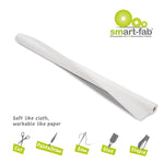 Smart-Fab®, 48" x 40', White, Disposable Art & Decoration FabricRoll (SMF1U384804010)