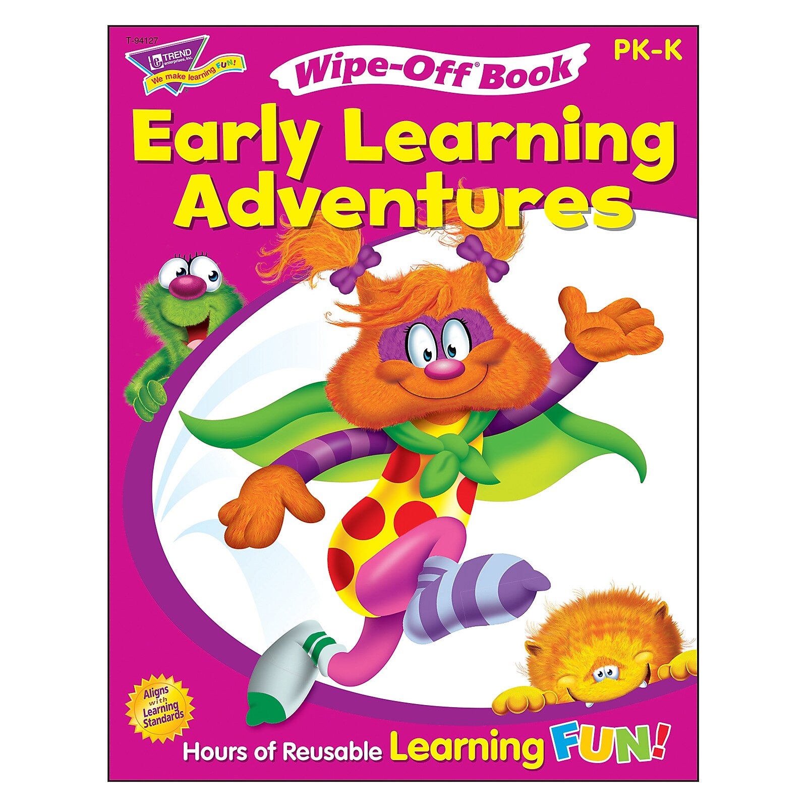 Trend Get Ready for Kindergarten 1 Wipe-Off Book (T-94127)