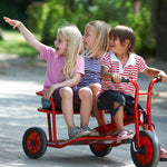 Winther Twin Taxi Tricycle, Red (WIN468)