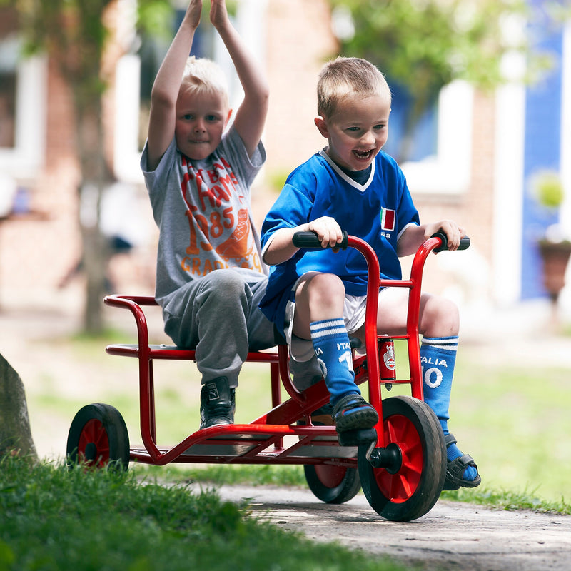 Winther Twin Taxi Tricycle, Red (WIN468)