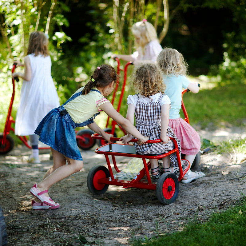 Winther Twin Taxi Tricycle, Red (WIN468)