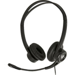 V7 Stereo Computer Headset, Over-the-Head, Black (HU311-2NP)