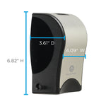 ActiveAire® Powered Whole-Room Freshener Dispenser by GP PRO, Stainless Finish, 4.090” W x 3.610” D x 6.820” H (53258A)
