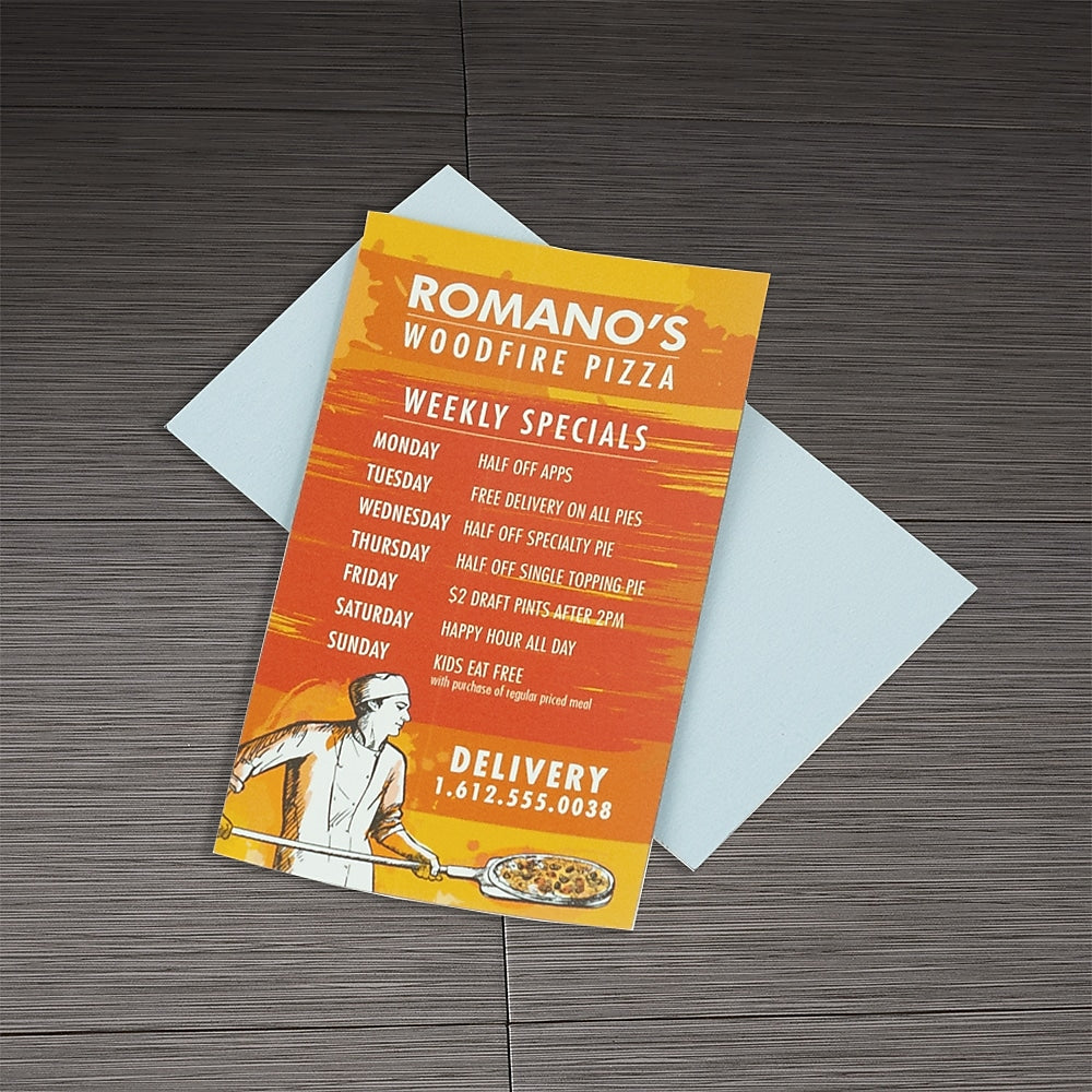 Magnetic Business Cards, 2" x 3-1/2", Qty 640