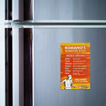 Magnetic Business Cards, 2" x 3-1/2", Qty 640