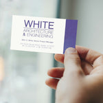 Luxury Heavyweight Business Cards,38 pt., 2 sided, 2"x3-1/2", Qty 150