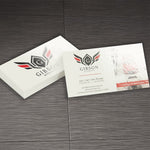 Full Color Business Cards, UV Gloss, 2 sided, 2"x3-1/2", Qty 250