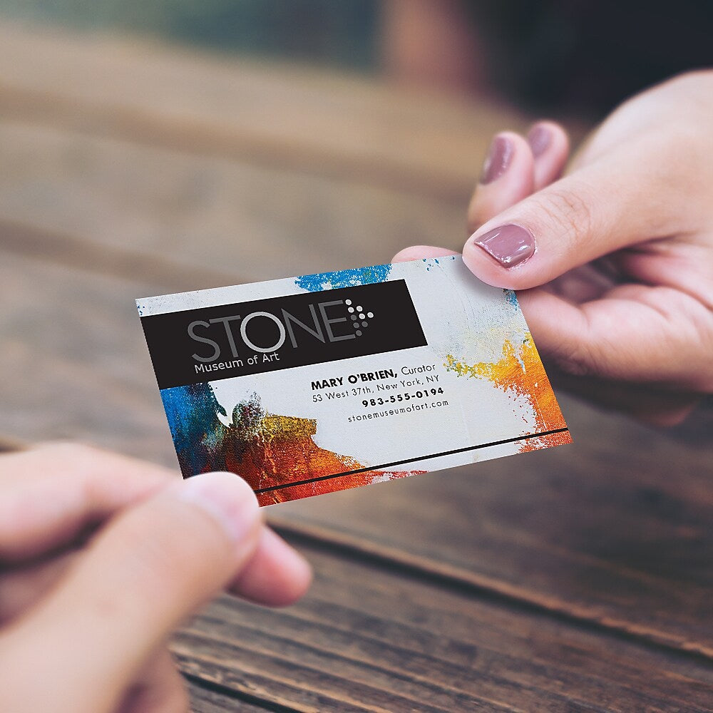 Color Core Full Color Business Card - 2 Sided, Qty 250