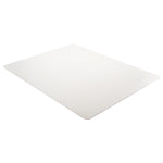 Deflect-O EconoMat 46" x 60'' Rectangular Chair Mat for Low-Pile Carpet, Vinyl (CM11442F)