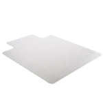 Deflect-O DuraMat Carpet Chair Mat with Lip, 46" x 60'', Low-Pile, Clear (CM13433F)