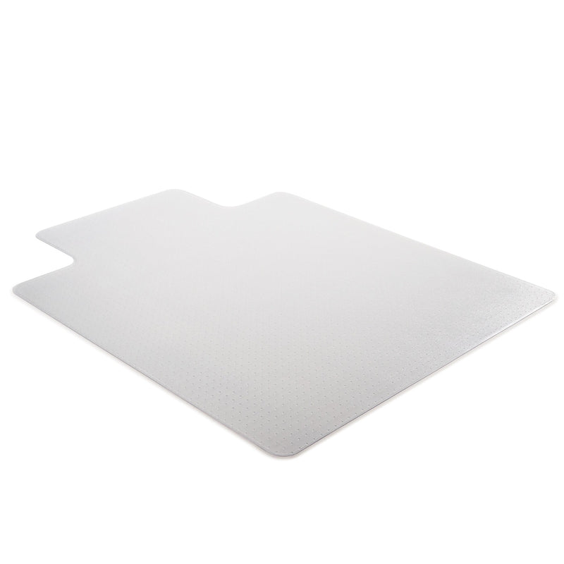 Deflect-O DuraMat Carpet Chair Mat with Lip, 46" x 60'', Low-Pile, Clear (CM13433F)