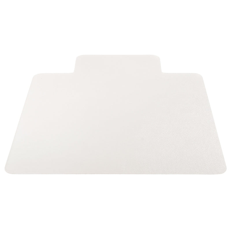 Deflect-O EconoMat Hard Floor Chair Mat with Lip, 45" x 53'', Clear (CM21232)