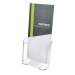 Deflect-O Literature Holder, Table Top, Clear Plastic (75001)