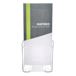 Deflect-O Literature Holder, Table Top, Clear Plastic (75001)