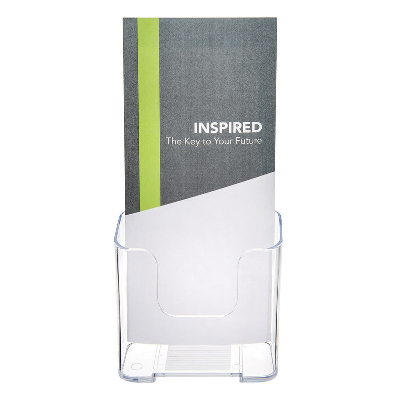 Deflect-O Literature Holder, Table Top, Clear Plastic (75001)