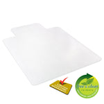 Deflect-O EconoMat Carpet Chair Mat with Lip, 36" x 48'', Low-Pile, Clear (CM11112)