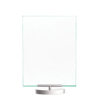 Deflect-O Superior Image Document Holder, 8.5" x 11", Table Top, Silver/Clear Acrylic (691590)