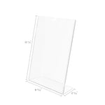 Deflect-O Superior Image Document Holder, 8.5" x 11", Table Top, Clear Plastic (DEF590101)