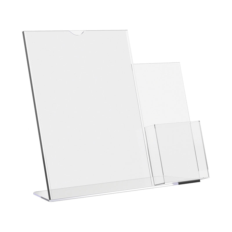 Deflect-O Superior Image Document Holder, 8.5" x 11", Table Top, Clear Plastic (599401)