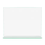 Deflect-O Superior Image Horizontal Document Holder, 11" x "8.5", Table Top, Clear Acrylic (DEF5991890)